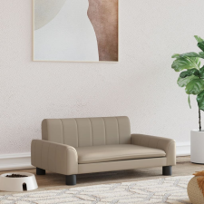 vidaXL kávészínű műbőr kutyaágy 70 x 45 x 30 cm szállítóbox, fekhely kutyáknak