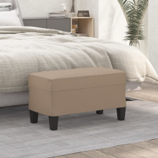 vidaXL kávészínű műbőr pad 70 x 35 x 41 cm bútor