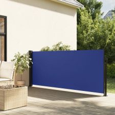 vidaXL kék behúzható oldalsó napellenző 100 x 300 cm kerti bútor