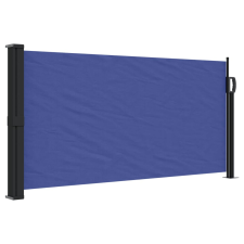 vidaXL kék behúzható oldalsó napellenző 100 x 300 cm (4004266) kerti bútor