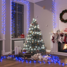 vidaXL kék fényű kompakt PVC LED-szalag 400 LED-del 4 m karácsonyfa izzósor
