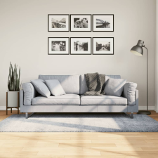 vidaXL kék hosszú szálú bozontos modern szőnyeg 100 x 200 cm lakástextília