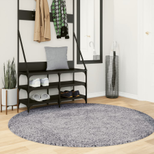 vidaXL kék hosszú szálú bozontos modern szőnyeg Ø 160 cm lakástextília