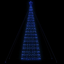 vidaXL kék karácsonyfa fénykúp 1534 LED 503 cm műfenyő