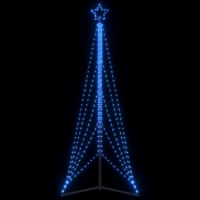 vidaXL kék karácsonyfa fénykúp 525 LED-del 302 cm műfenyő
