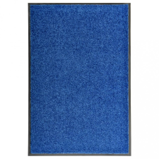 vidaXL Kék kimosható lábtörlő 60 x 90 cm lakástextília