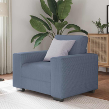 vidaXL kék kordbársony szövet kanapészék 60 cm bútor
