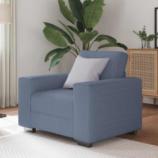 vidaXL kék kordbársony szövet kanapészék 60 cm bútor