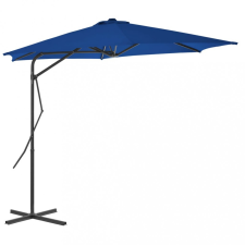 vidaXL Kék kültéri napernyő acélrúddal 300 x 230 cm kerti bútor