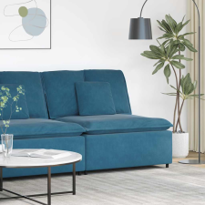 vidaXL kék moduláris kanapé középső modul párnákkal 100 cm bútor