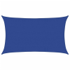 vidaXL kék négyszögletű HDPE napvitorla 160 g/m² 5x8 m (311523)
