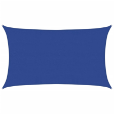 vidaXL kék négyszögletű HDPE napvitorla 160 g/m² 5x8 m (311523) kerti bútor