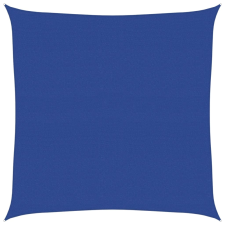 vidaXL kék négyzet alakú HDPE napvitorla 160 g/m² 6x6 m (311499) kerti bútor