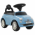 vidaXL Kék ráülős Fiat 500 játékautó