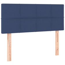 vidaXL kék szövet fejtámla 100x5x78/88 cm (346038) ágy és ágykellék