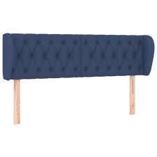 vidaXL kék szövet fejtámla 163x23x78/88 cm (3117492) ágy és ágykellék