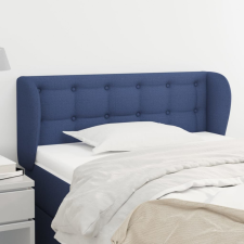 vidaXL kék szövet fejtámla 93x23x78/88 cm ágy és ágykellék