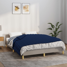 vidaXL kék szövet súlyozott takaró 140 x 200 cm 10 kg lakástextília