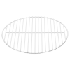 vidaXL kerek 304 rozsdamentes acél BBQ grillrács Ø37 cm