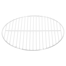 vidaXL kerek 304 rozsdamentes acél BBQ grillrács Ø37 cm kerti sütés és főzés