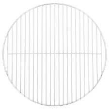 vidaXL Kerek 304 rozsdamentes acél bbq grillrács ø44,5 cm kerti sütés és főzés