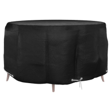 vidaXL kerek kerti bútorhuzat 10 fűzőlyukkal Ø230x90 cm kerti bútor
