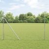 vidaXL Kerítési Készlet 2-es Készlet Galvanizált acél 25 x 1.5 m Tartós