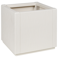 vidaXL Kertészkedő Fehér 36x36x35 cm PP kerti tárolás