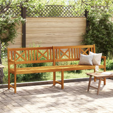 vidaXL Kerti Pad 220x56x90 cm Tömör Fa Akác kerti bútor