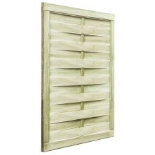 vidaXL kertkapu FSC-tanúsított impregnált fenyőfalécekből 100 x 125 cm kerti dekoráció