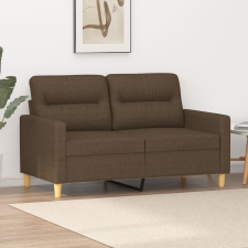 vidaXL kétszemélyes barna szövetkanapé 120 cm bútor