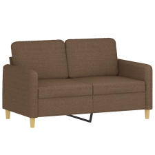 vidaXL kétszemélyes barna szövetkanapé 120 cm (359473) bútor