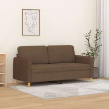 vidaXL kétszemélyes barna szövetkanapé 140 cm bútor