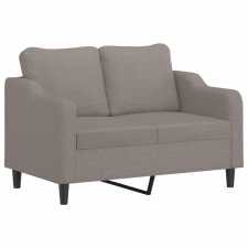 vidaXL kétszemélyes tópszínű szövet kanapé 140 cm (359358) bútor