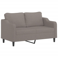 vidaXL kétszemélyes tópszínű szövet kanapé 140 cm (359366) bútor