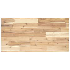 vidaXL kezeletlen tömör akácfa fürdőszobapult 100x40x2 cm fürdőszoba bútor