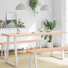 vidaXL kezeletlen tömör fa asztallap 180x40x(2-6) cm bútor