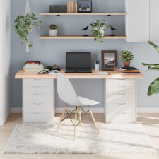 vidaXL Kezeletlen tömör tölgyfa asztallap 180x60x6 cm bútor