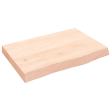 vidaXL kezeletlen tömör tölgyfa asztallap 60x40x6 cm (3156283) bútor