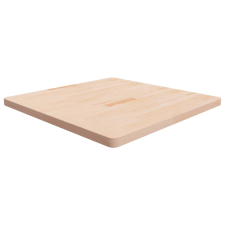 vidaXL kezeletlen tömör tölgyfa négyzet asztallap 90x90x4 cm bútor