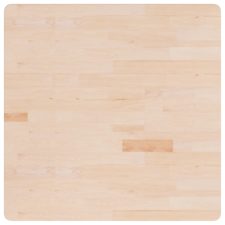 vidaXL kezeletlen tömör tölgyfa négyzet asztallap 90x90x4 cm bútor