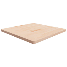 vidaXL kezeletlen tömör tölgyfa négyzet asztallap 90x90x4 cm bútor