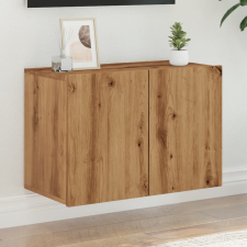 vidaXL kézműves tölgy színű falra szerelhető TV-szekrény 60x30x41 cm bútor