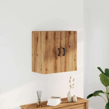 vidaXL kézműves tölgy színű szerelt fa faliszekrény 60 x 31 x 60 cm bútor