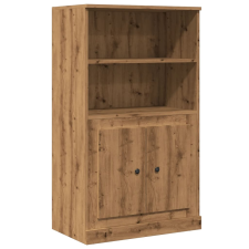 vidaXL kézműves tölgy színű szerelt fa magasszekrény 60x35,5x103,5 cm (857148) bútor