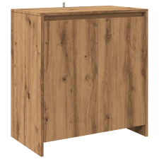 vidaXL kézműves tölgy színű szerelt fa tálalószekrény 70x41x75 cm (856777) bútor