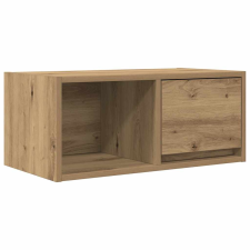 vidaXL kézműves tölgy színű szerelt fa TV-szekrény 60x31x25,5 cm (861452) bútor