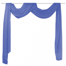 vidaXL Királykék voile drapéria 140 x 600 cm barkácsgép tartozék