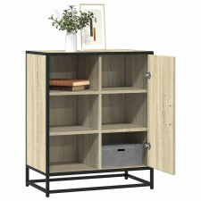 vidaXL komód Sonoma tölgy 62x35x76 cm Gépelt fa bútor