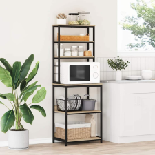 vidaXL Konyhai polc Sonoma tölgy 60 x 40 x 168 cm Faanyag bútor